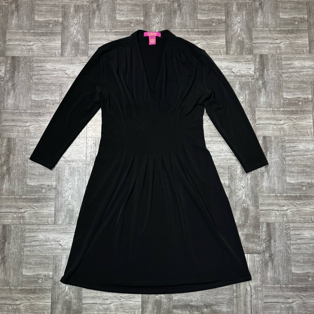 Women’s Catherine Malandrino Black Pullover Maxi Dress Size Small